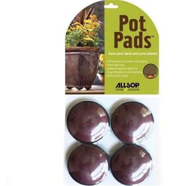 Allsop Home & Garden Allsop Home & Garden 30001 Glow Pot Pads; Cocoa 30001 - main